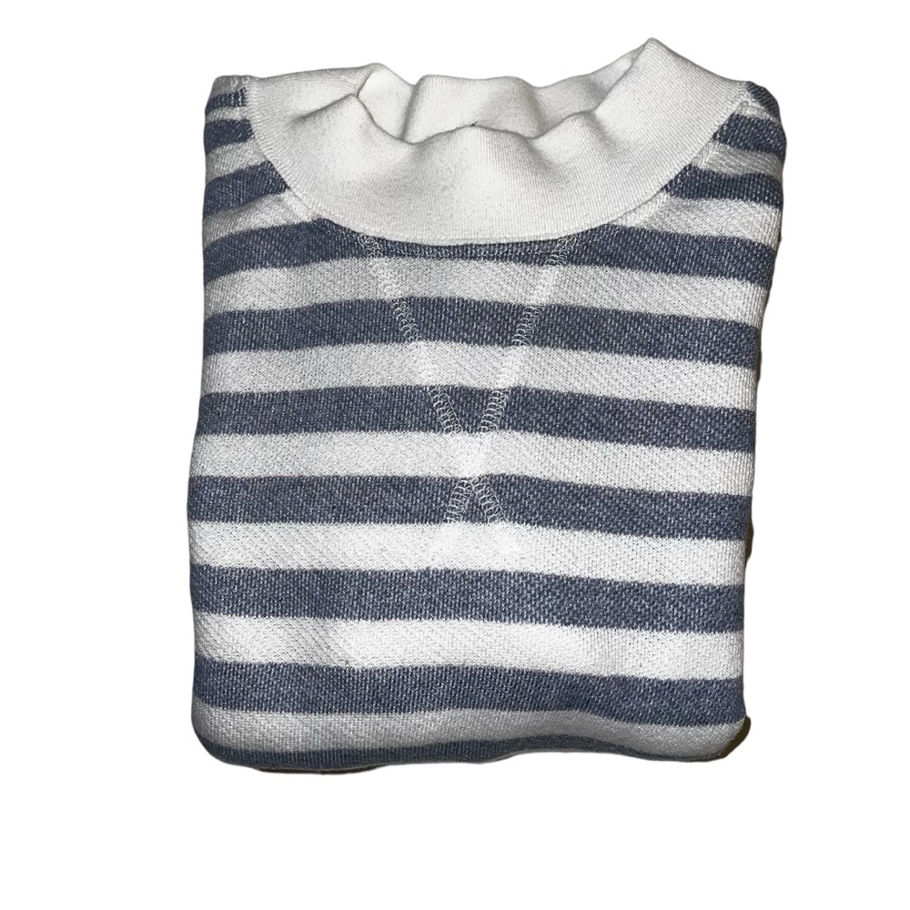 Frame Women’s Drop-Shoulder Striped Crew Neck Sweater Sz XS - Picture 14 of 14